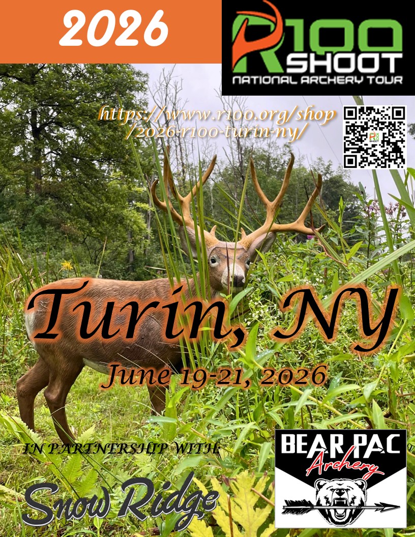 National Archery Tour Stop in NY – R100 Shoot – Turin NY